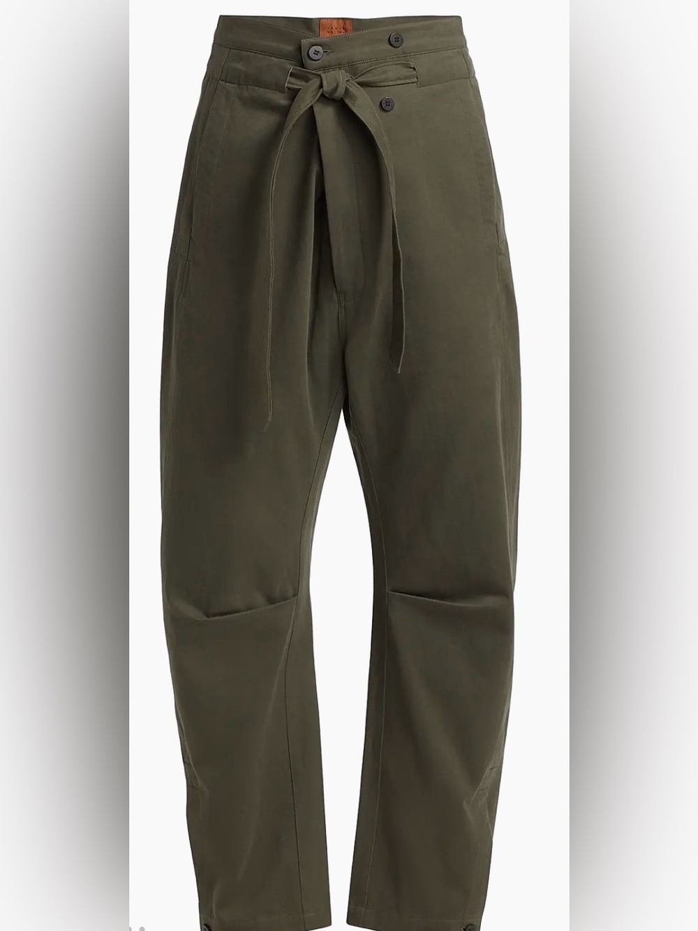 Jamie Haller Everything Pant with Tie Waist - Olive